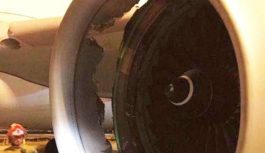 JEZIVO! Avion sletio s rupom u kućištu motora JEZIVO! Avion sletio s rupom u kućištu motora